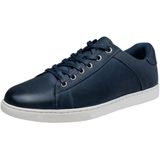 Sapatos Casuais Jousen, Tênis Sociais De Couro Para Homens, Azuis