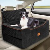 Assento De Carro Para Cães Melafa365 Para Cães De Médio/grande Porte Com Menos De 27 Kg