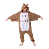 Pijama De Natal E Halloween Onesie Canasour Kids Owl De 6 A 8 Anos