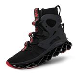 Tênis De Corrida Hello Mrlin Non Slip Athletic Tennis Black