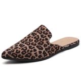 Mocassins Femininos Mules Tilocow Com Biqueira Pontiaguda Sem Encosto