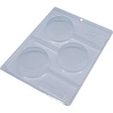 Forma De Silicone 9843 Pirulito Para Rechear Bwb