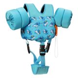 Colete De Natação Infantil Moko Floaties Arm Floaties 6-9-14 Kg Blue Shark