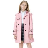 Casaco Impermeável Betusline Girls De Peito Duplo À Prova De Vento 4-5t