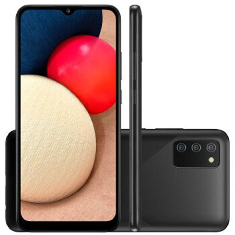 Menor preço em Celular Samsung Galaxy A-02-S 32Gb Dual - Sm-A025Mzkvzto