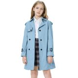 Casaco Impermeável Betusline Girls De Peito Duplo À Prova De Vento 4-5t