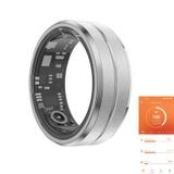 Rastreador De Fitness Smart Ring Genxenon Step Heart Rate Silver