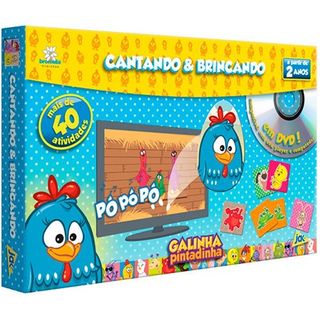 Jogo das Cores - Galinha Pintadinha - Copag 97502-9 em Promoção na