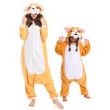 Pijama De Buldogue Infantil Unissex Onesie Deley