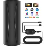 Antena De Tv Pgofbuo Com Alcance Interno De Mais De 1200 Milhas Com Amplificador 8k