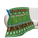 Cobertor Baegopa Pickle Funny Flannel Fleece 150x125cm