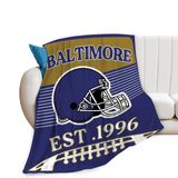 Cobertor Gyeong Football Fans Baltimore Flannel 150x125cm