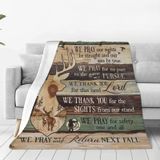 Cobertor Citari Deer Hunter&#39;s Prayer Flanela 150x125cm