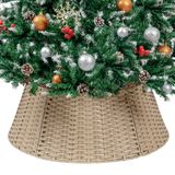 Coleira De Árvore De Natal Cubesland Wicker Para Árvores De 2,3 M