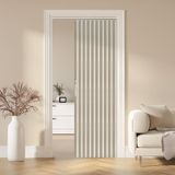 Cortina De Porta Magnética Ajazz 100% Blackout 132x198cm Cream