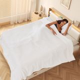Cobertor Elétrico Aquecido Reynio 180x210cm Em Tamanho Real Branco