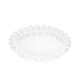 Jogo De Pratos De Mesa Wolff Pearl Cristal 10cm 4 Peças