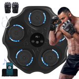Máquina De Boxe Musical Oycevila Aprimorada Com Luvas Bluetooth