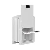 Porta Para Animais De Estimação Autofeedog Com Aba Dupla Para Parede E Porta De Até 5,4 Kg