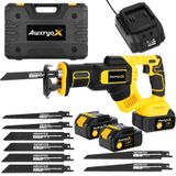 Serra Recíproca Awxryox 21v Brushless Cordless 3500spm