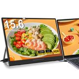 Monitor Portátil Fhh E1-preto-15,6 Polegadas 1080p Fhd 15,6"