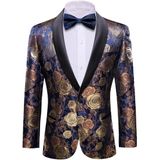 Blazer Suit Blazer Barry.wang Leve Poliéster Masculino