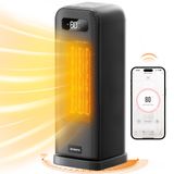 Aquecedor De Ambiente Morento Smart 1500w Wi-fi Com Controle De Voz Preto
