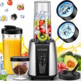 Liquidificador De Smoothie Koios Max 1000 W Com 2 Copos Para Viagem De 650 Ml, 12 Unidades