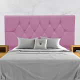 Cabeceira Cama Box Estofada Queen Size 160 Cm Suede Isabela