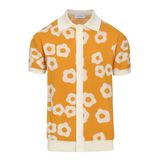 Camisa Polo Oxknit Masculina Casual Dos Anos 60, Estilo Moderno, Grande E Alta