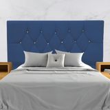 Cabeceira Cama Box Estofada Queen Size 160 Cm Suede Isabela