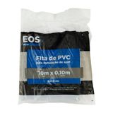 Fita Pvc Sem Adesivo 100mm X 10m Preta 1 Unidade