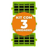 Filtro De Ar Anti Odor Refrigerador Consul Brastemp W10515645 3 Unidades