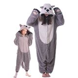 Pijama Darkcom Animal Onesie Sea Otter Flanela Unissex Para Adultos