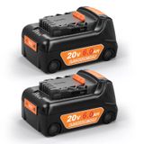 Bateria De Substituição Sunmily 20v 6.0ah Para Dewalt Dcb200 Dcb201