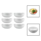 Kit 6 Tigelas Bowl 1150ml Melamina Cumbuca Sopa Salada