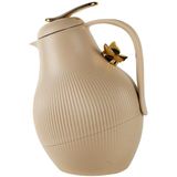 Garrafa Térmica De Mesa Daphne Nude Bege Café Chá Leite 1l