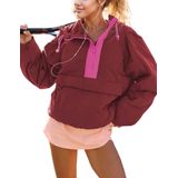 Blusão Acolchoado Ynhonra Feminino Com Gola Redonda Cherry S