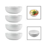 Kit 4 Tigelas Bowl 700ml Melamina Cumbuca Caldo Sopa Salada