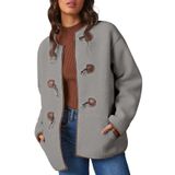 Jaqueta De Lã Dokotoo Feminina Moda Outono Inverno Faux Shearling