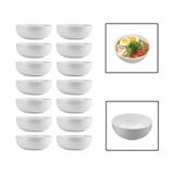 Kit 14 Tigelas Bowl 1150ml Melamina Cumbuca Sopa Salada