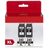 Cartucho De Tinta Voredo Pg-240 Xl 240xl Preto Para Impressora Canon