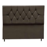 Cabeceira Estofada Cama Box Casal 140 Cm Suede Liz
