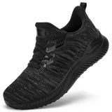 Tênis Akk Wide Slip On Para Caminhada Masculinos Pretos 9