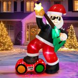 Decoração Inflável De Natal Alupssuc 6 Pés Papai Noel