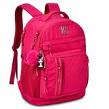 Mochila Rebecca Bonbon Matelasse De Costas 19" Rb24517 Rosa
