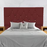 Cabeceira Cama Box Estofada Queen Size 160 Cm Suede Melissa