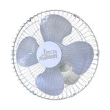 Ventilador De Parede Venti-delta Premium 50cm Branco / Cromado Bivolt Bivolt 71-5428