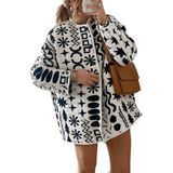 Jaqueta Yimoon Acolchoada, Leve, Estampada Floral, Feminina