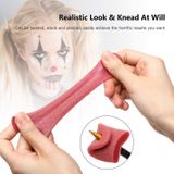 2 Peças Realistas Língua Falsa Stretchy Fake Tongue Truques